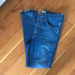 Madewell High Waisted Denims, Size 30